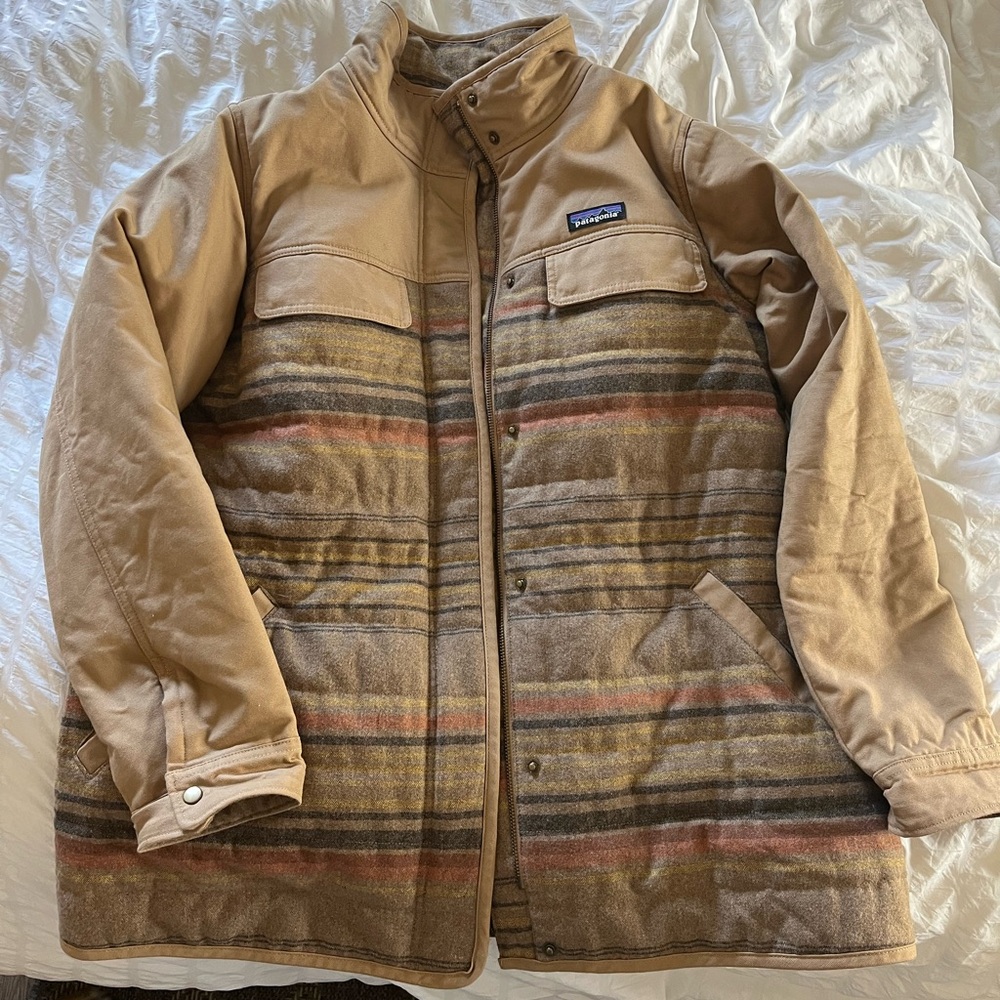 Worn once, large Patagonia jacket.